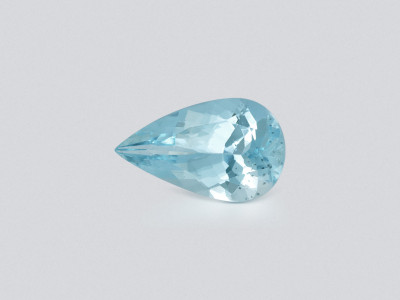 Aigue-marine taille poire 3,97 carats, Madagascar photo