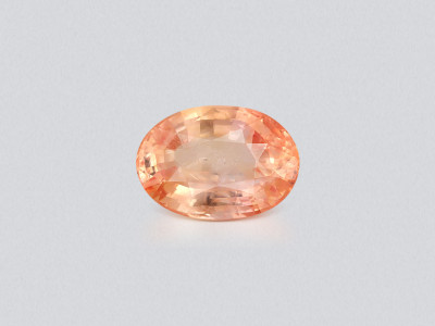 Unbehandelter Padparadscha-saphir 4,56 karat, ovalschliff, Sri Lanka  photo
