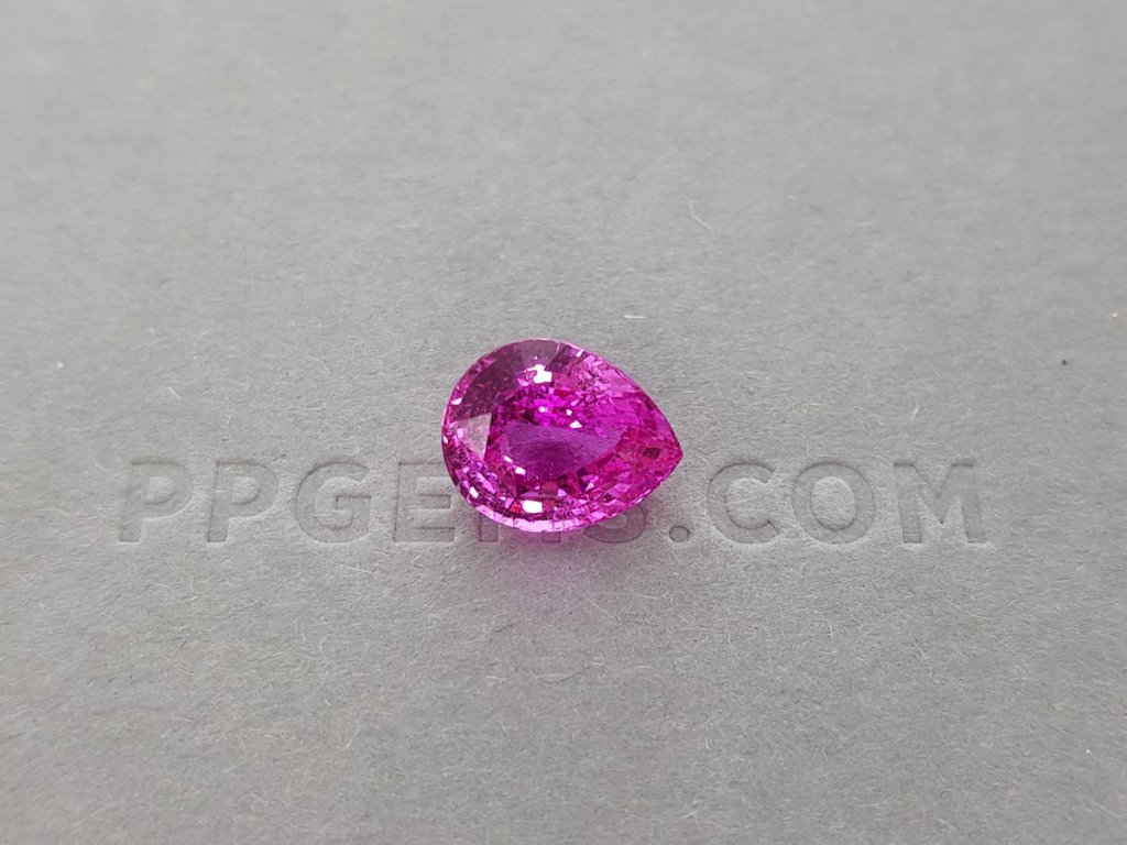 Pink sapphire 4.95 ct, Madagascar (GRS) Image №1