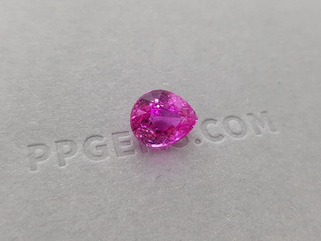 Pink sapphire 4.95 ct, Madagascar (GRS) Image №3