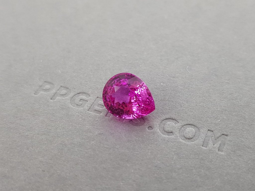 Pink sapphire 4.95 ct, Madagascar (GRS) Image №4