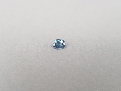 Burmese blue-gray oval-cut spinel 1.06 ct photo