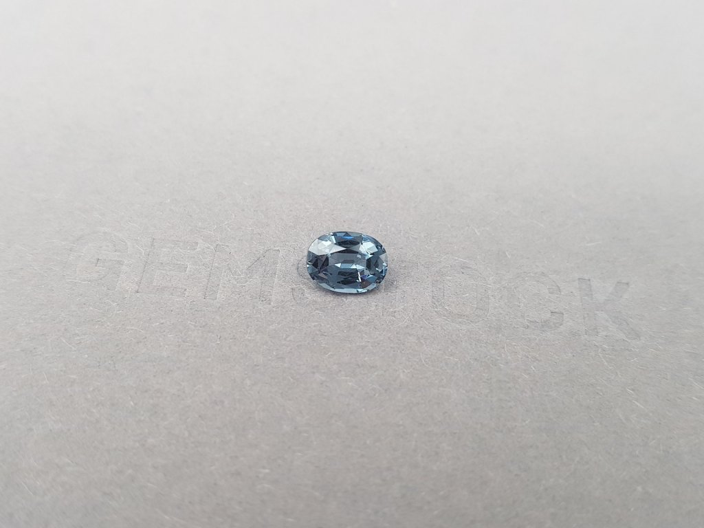 Burmese blue-gray oval-cut spinel 1.06 ct Image №3