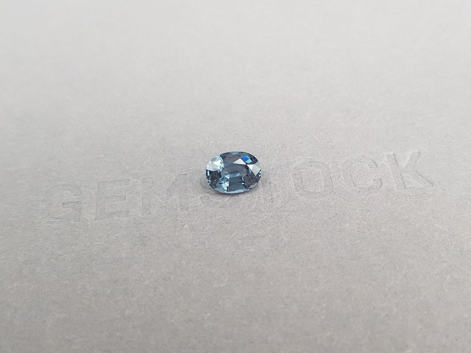Burmese blue-gray oval-cut spinel 1.06 ct Image №2