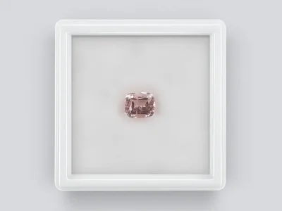 Morganite taille coussin 1,35 carats photo