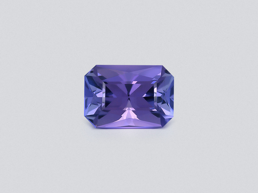 Tanzanita de talla radiante de 1,36 carats, Tanzania Image №1