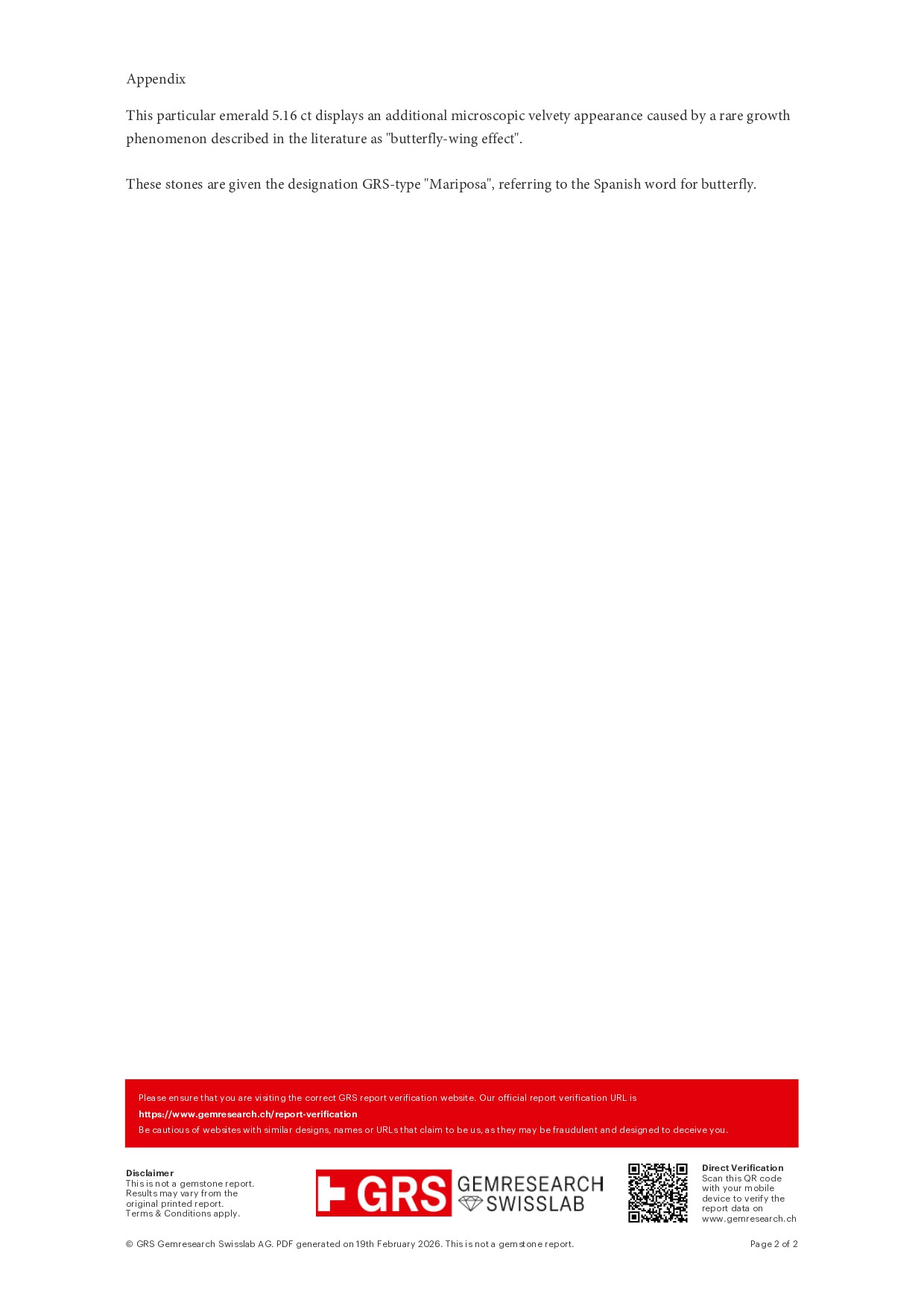 Émeraude verte intense Mariposa, taille octogonale 5,16 carats, Colombie Image №7