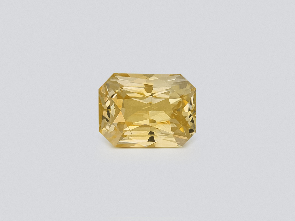 Sapphire Vivid Yellow  radiant cut 1.60 carats, Sri Lanka Image №1