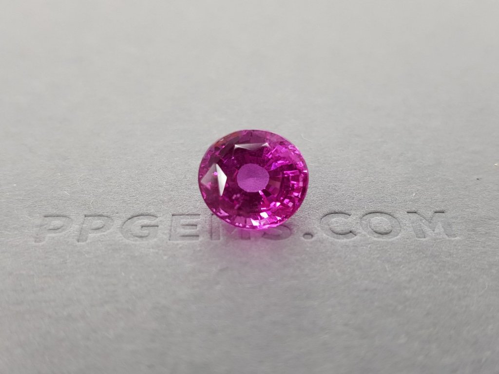 Unheated pink sapphire 6.54 ct, Madagascar (GRS) Image №1