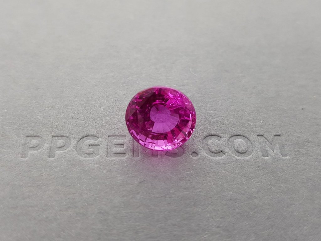 Unheated pink sapphire 6.54 ct, Madagascar (GRS) Image №5