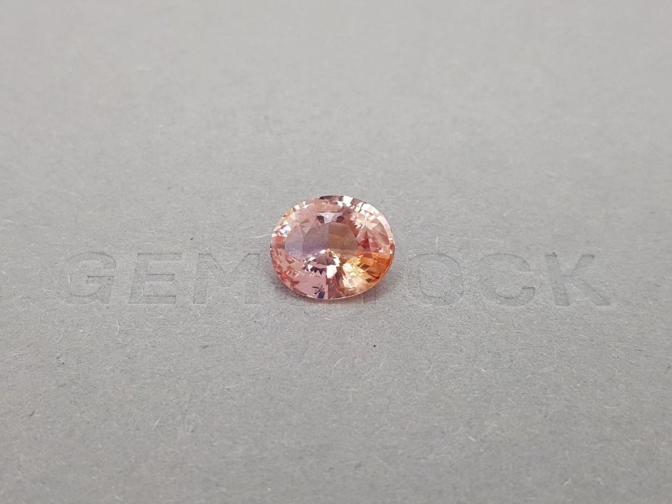 Rare unheated padparadscha sapphire 4.63 ct, Sri Lanka Image №1
