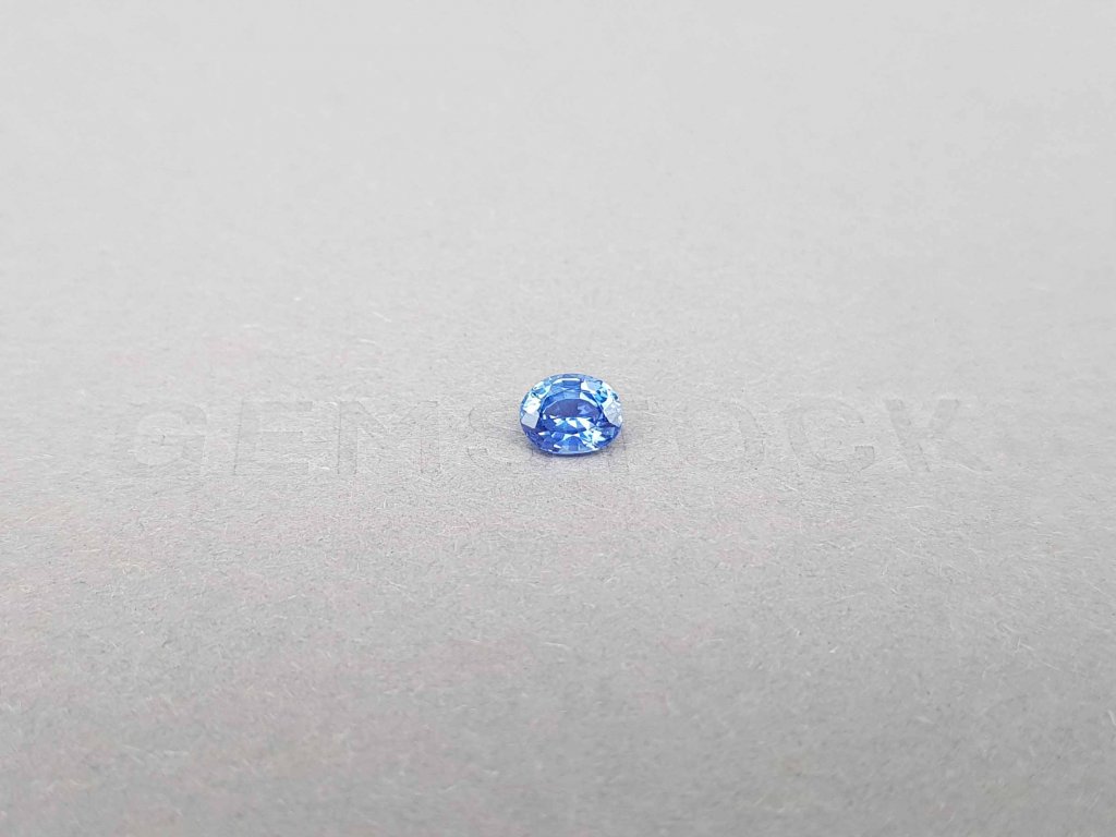 Cornflower blue unheated sapphire 0.75 ct, Sri Lanka Image №1