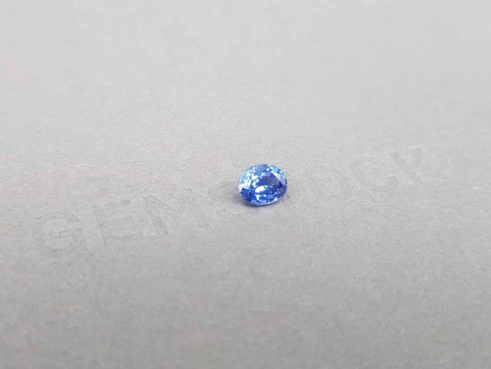Cornflower blue unheated sapphire 0.75 ct, Sri Lanka Image №2