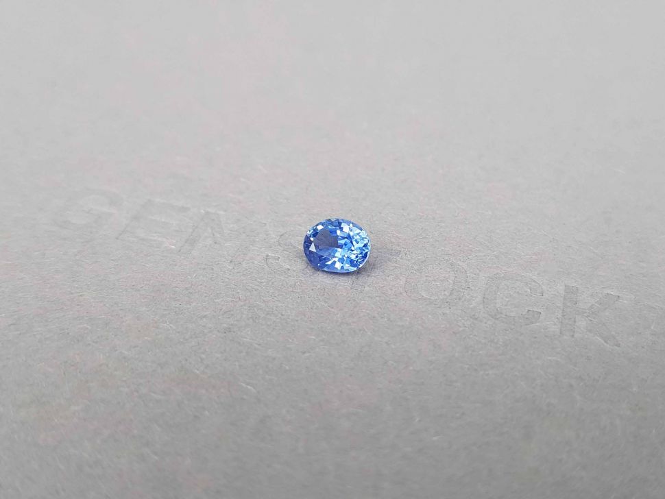 Cornflower blue unheated sapphire 0.75 ct, Sri Lanka Image №3