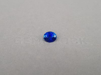 Royal Blue oval cut sapphire 2.61 ct, Sri Lanka photo