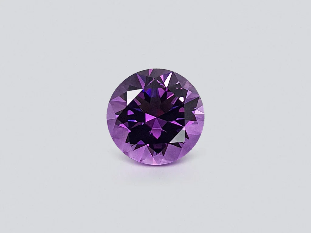 Améthyste taille cercle 7,02 carats, Brésil Image №1
