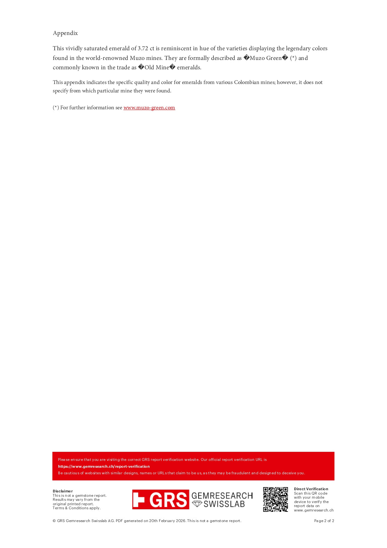 Une paire émeraudes Vivid Green Muzo Green 7,08 carats, de taille octogonale, de Colombie.  Image №6