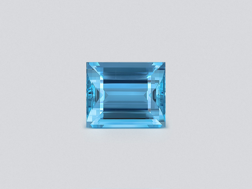 Ein großer, baguetteschliff geschliffener Santa-Maria-aquamarin 47,30 karat, Africa  Image №1