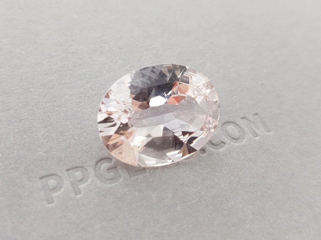 Large unheated light orange sapphire 19.24 ct, Sri Lanka, GRS Image №2