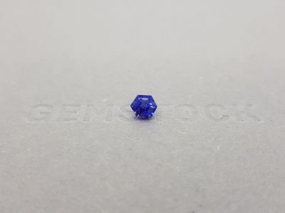 Tanzanite in an unusual hexagon cut 0.73 carats photo