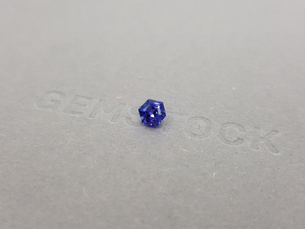 Tanzanite in an unusual hexagon cut 0.73 carats Image №3