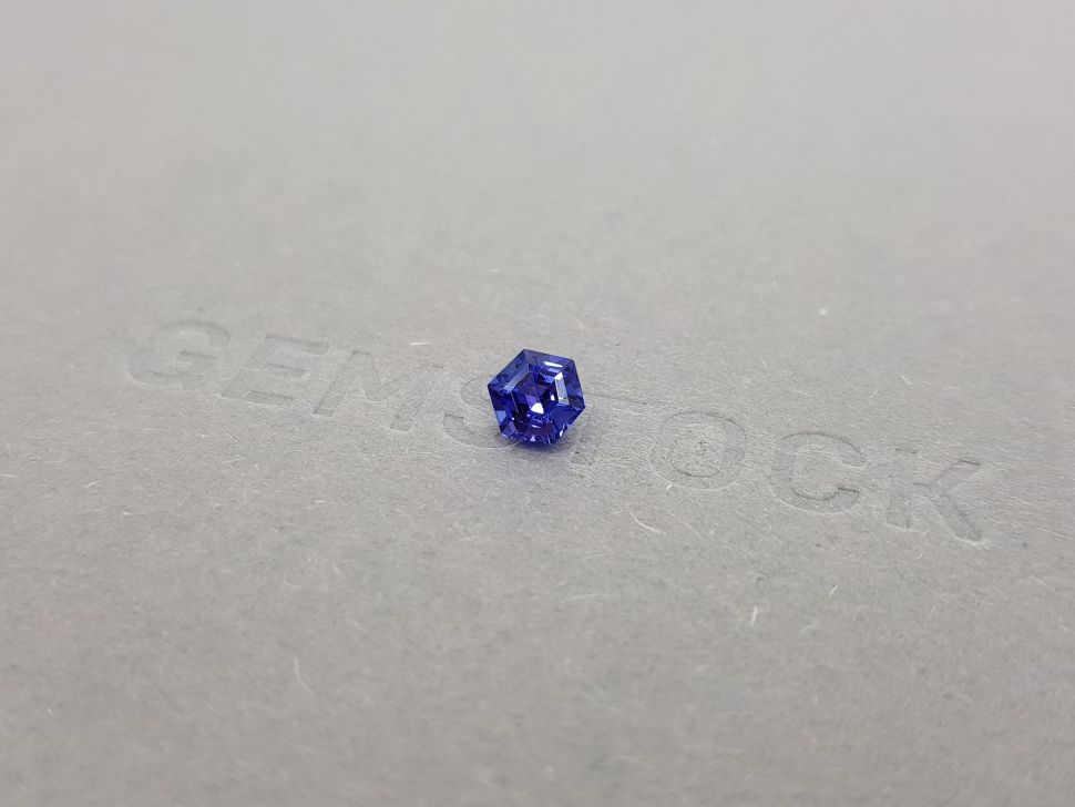 Tanzanite in an unusual hexagon cut 0.73 carats Image №3