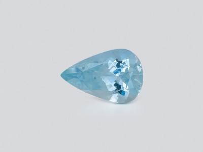 Aquamarine pear cut 3.50 carats, Madagascar  photo