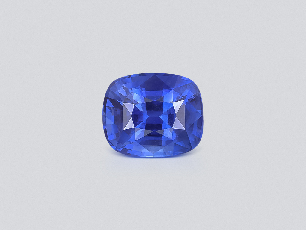 Saphir bleuet de 4,13 carats, taille coussin, Sri Lanka Image №1