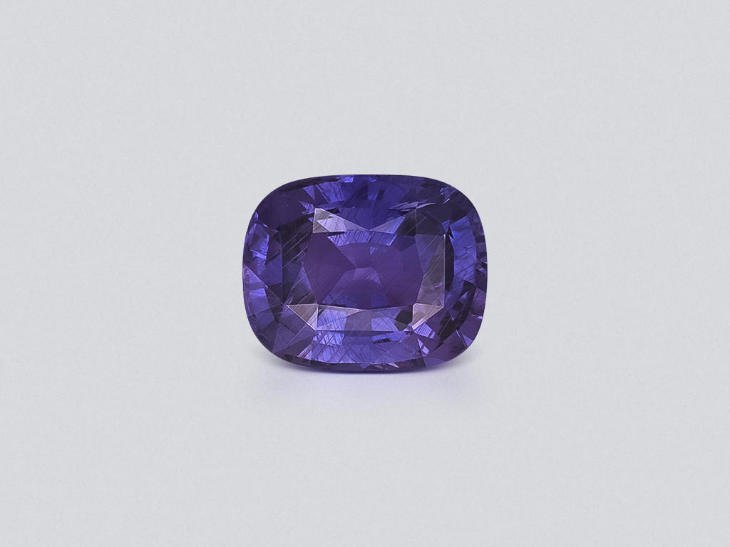 Saphir violet non chauffé de 10,10 carats, taille coussin, du Sri Lanka Image №1