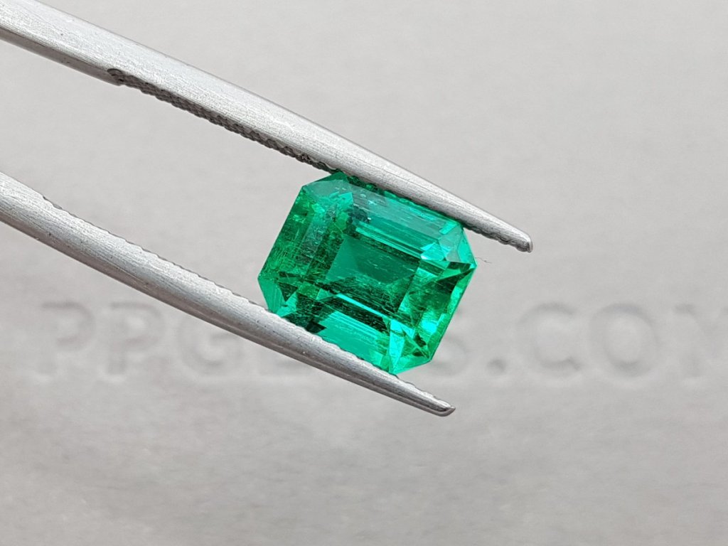 Colombian Muzo Green emerald 2.59 ct, GRS Image №4