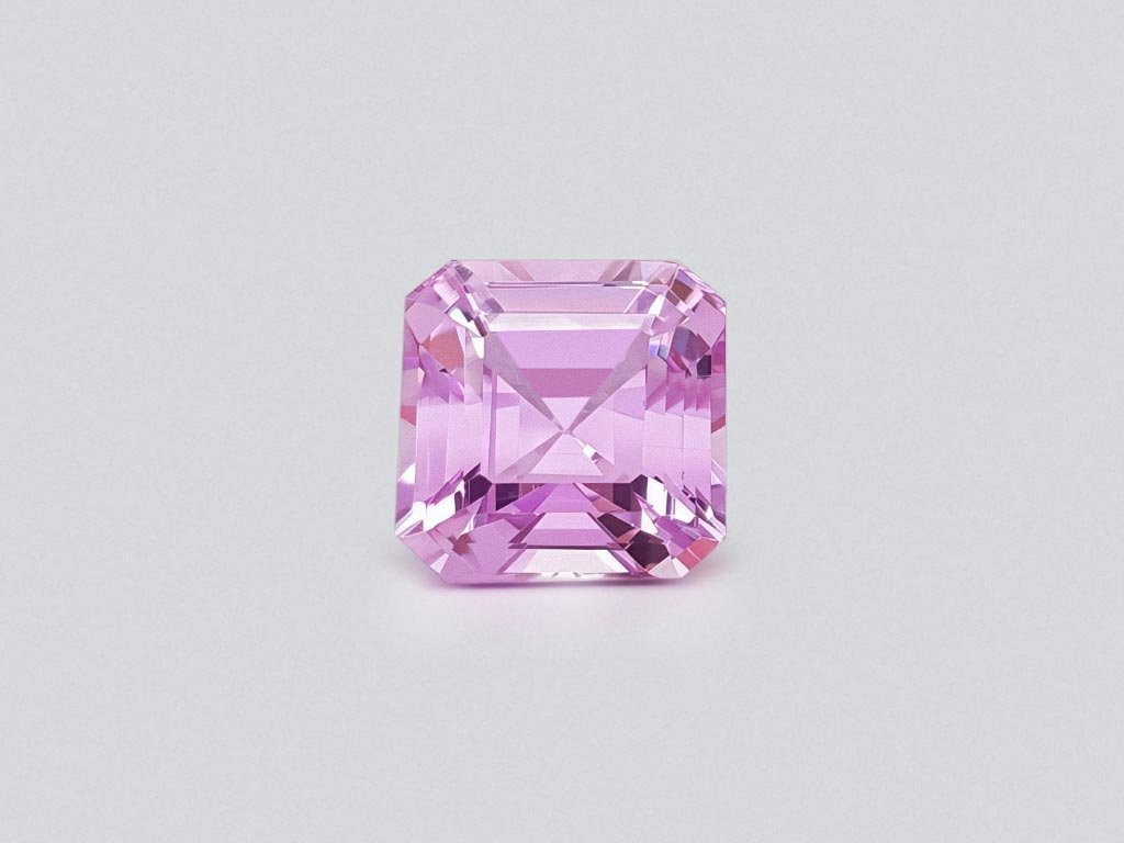 Octagon cut kunzite 13.78 ct, Afghanistan Image №1