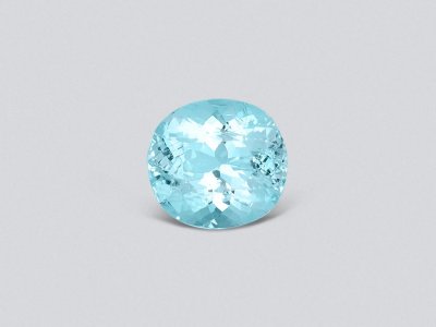 Neon blue Paraiba tourmaline in oval cut 2.74 carats from Mozambique photo