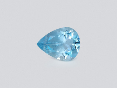 Aquamarine pear cut 2.15 carats, Madagascar  photo
