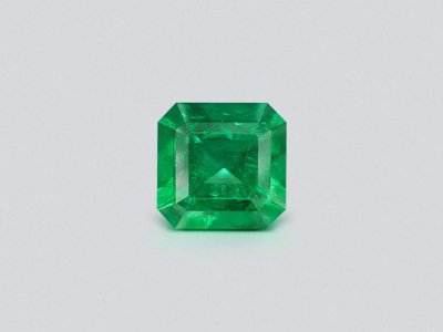 Émeraude colombienne 1,33 ct taille octogonale, Muzo Green photo