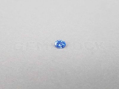 Unheated oval-cut sapphire from Sri Lanka 0.78 ct photo