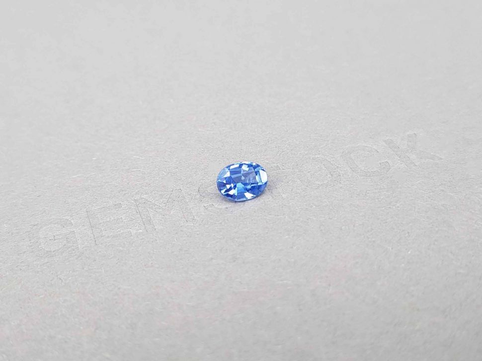 Unheated oval cut sapphire from Sri Lanka 0.78 ct Image №2