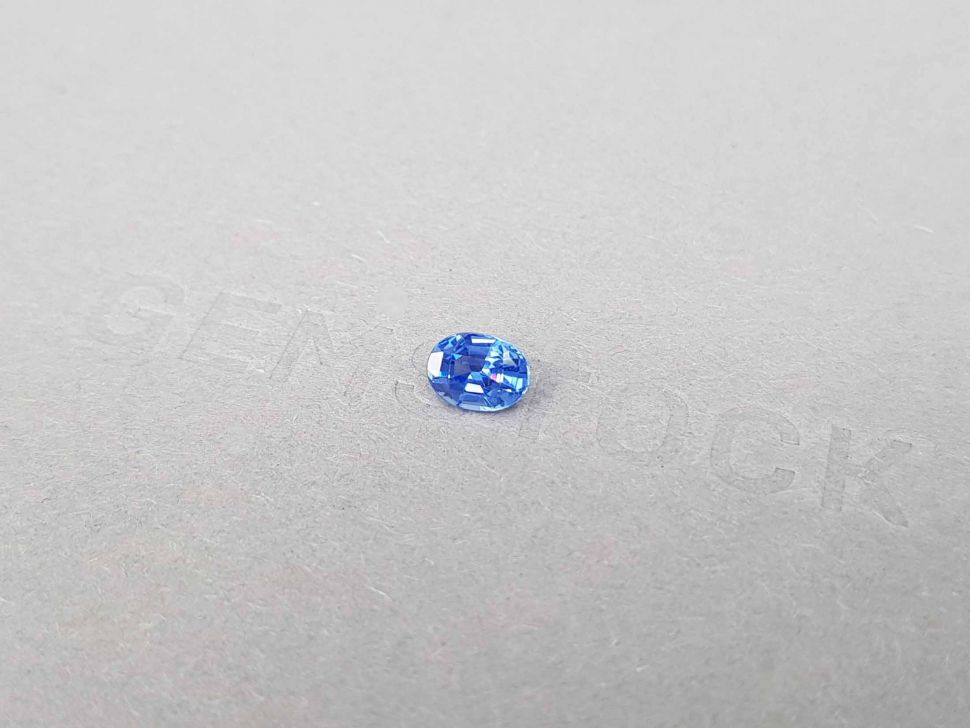 Unheated oval cut sapphire from Sri Lanka 0.78 ct Image №3