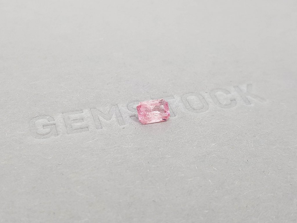 Light pink radiant-cut tourmaline 0.78 ct, Afghanistan Image №3