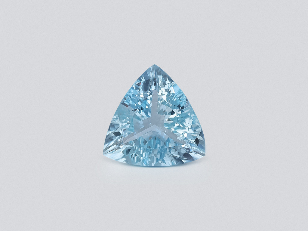 Aigue-marine taille trillion 3,35 carats, Madagascar Image №1
