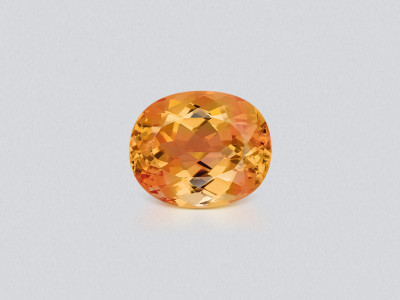 Topaz Imperial oval cut 9.50 carats, Brazil photo