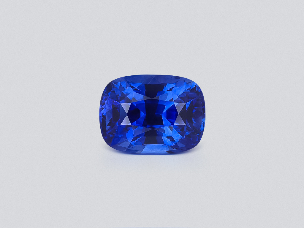 Saphir bleu royal taille coussin de 3,24 carats, Sri Lanka  Image №1