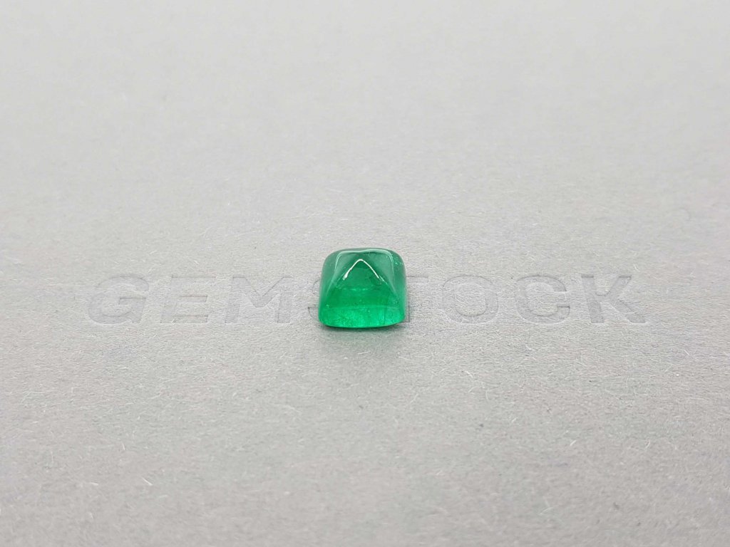 Emerald, sugarloaf, 3.12 ct, Zambia, ICA Image №1