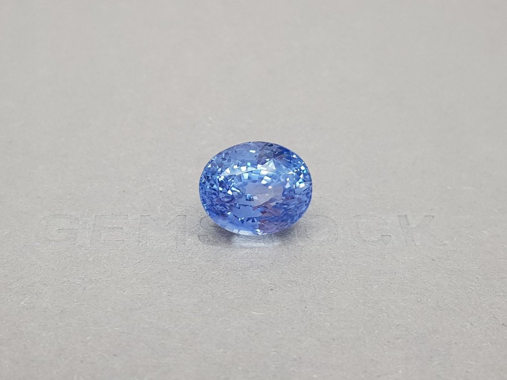Unheated oval cut blue sapphire 14.09 ct, Sri Lanka Image №1