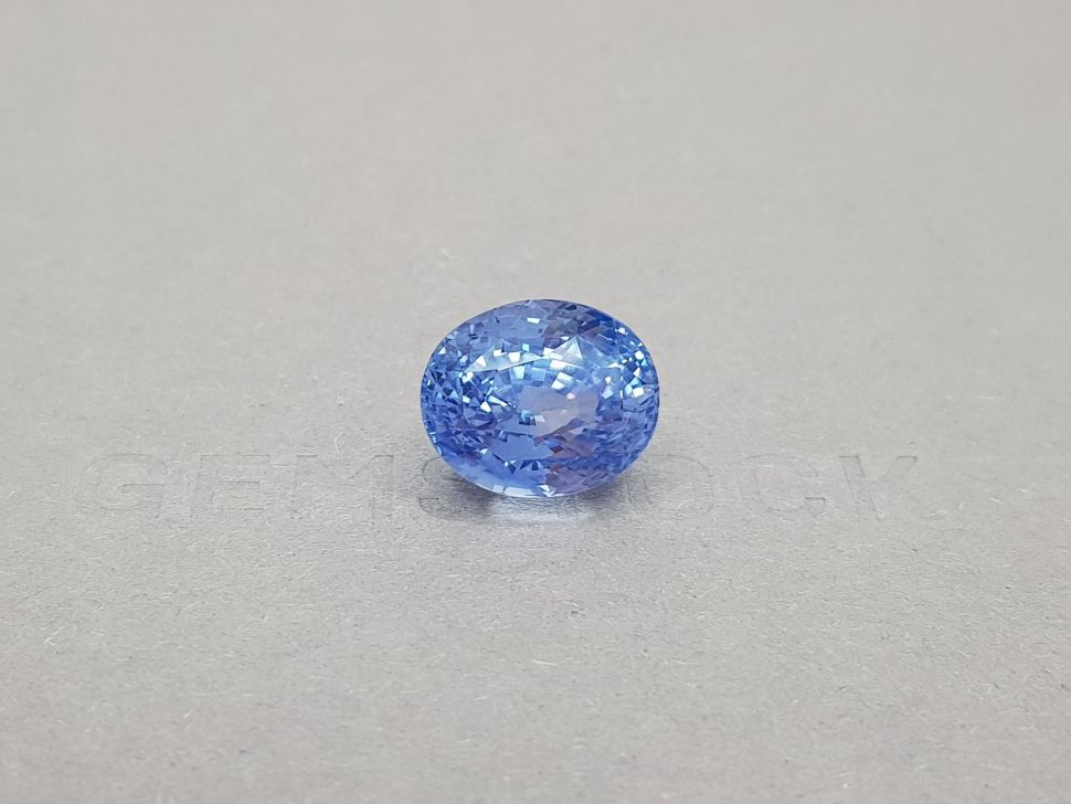 Unheated oval-cut blue sapphire 14.09 ct, Sri Lanka Image №1