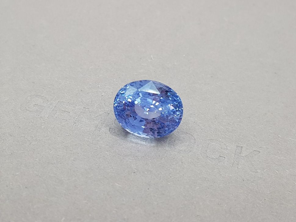 Unheated oval-cut blue sapphire 14.09 ct, Sri Lanka Image №3