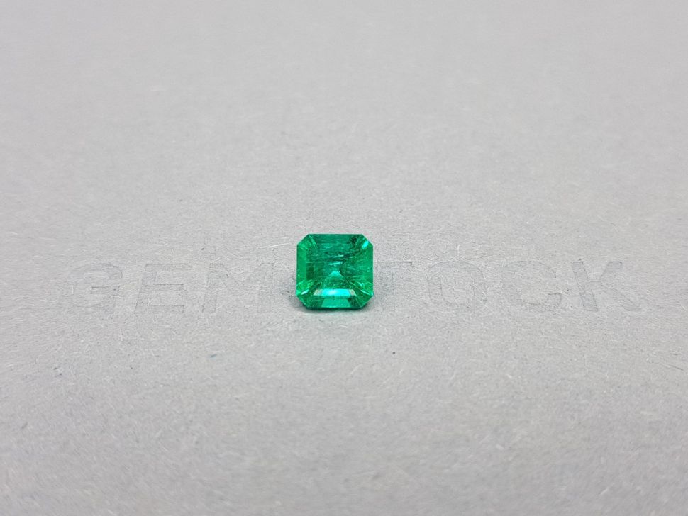 Bright Muzo Green emerald from Colombia 1.15 ct Image №1