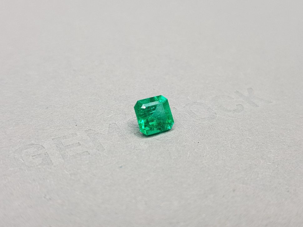 Bright Muzo Green emerald from Colombia 1.15 ct Image №2