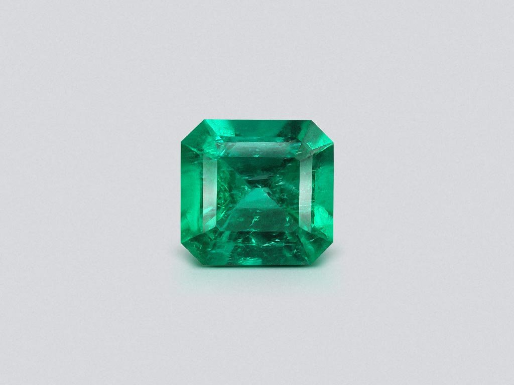 Émeraude intense Muzo Green de Colombie 1,15 ct Image №1