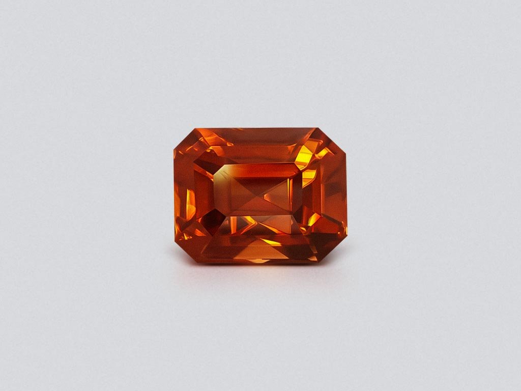 Brown zircon 11.00 ct Image №1