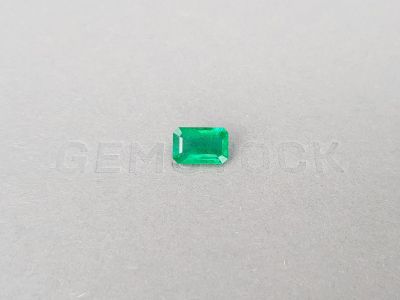 Vivid Green emerald in octagon cut 1.85 ct, Colombia photo